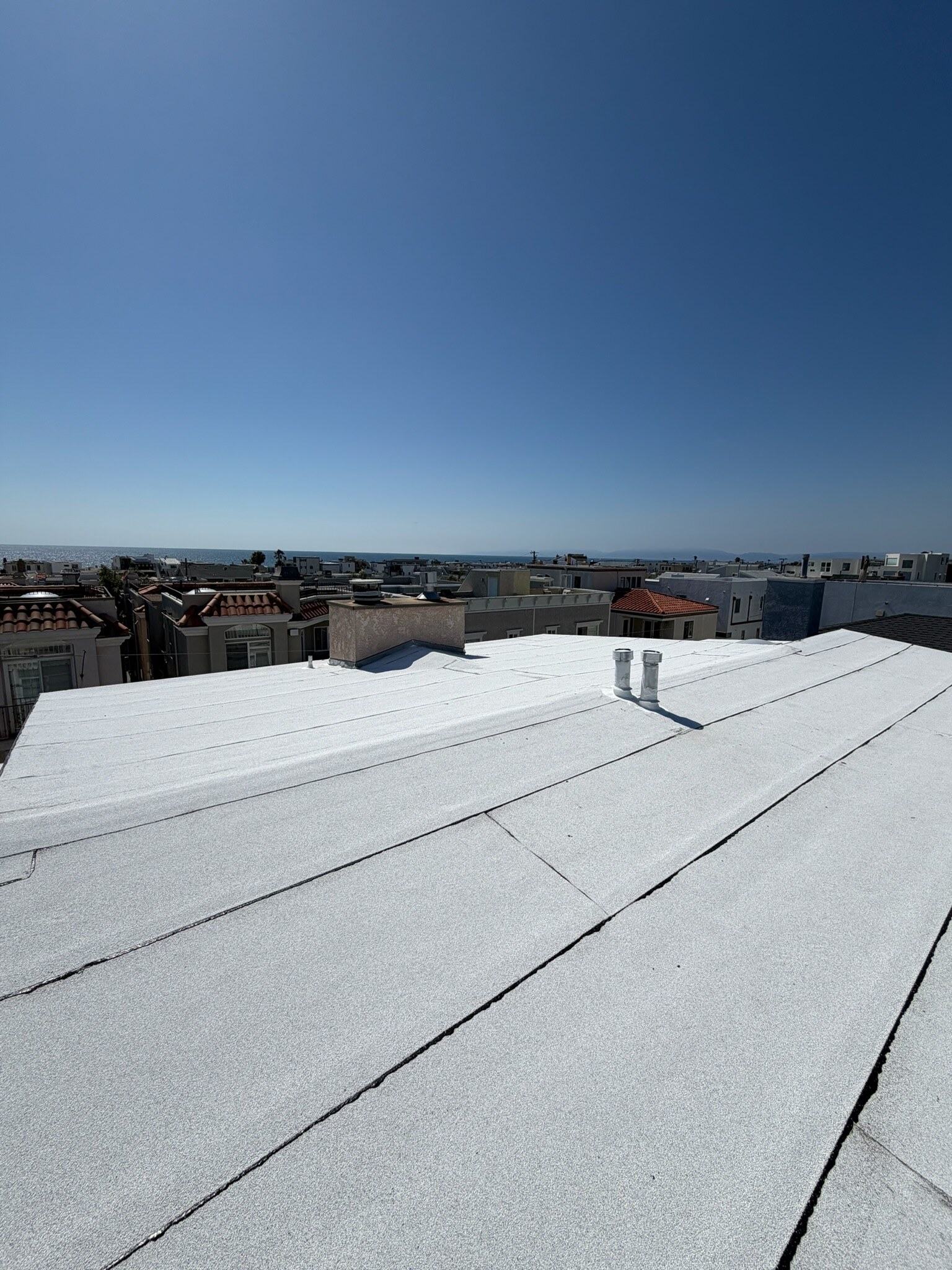 Torch down roofing